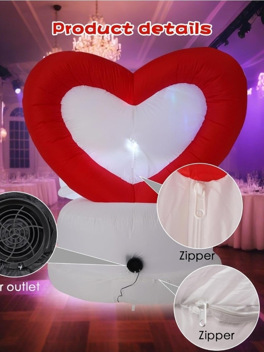 Wedding 6FT Inflatable - Picture 4 of 5